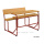 (Furntiure )Double student desk and chair table benches